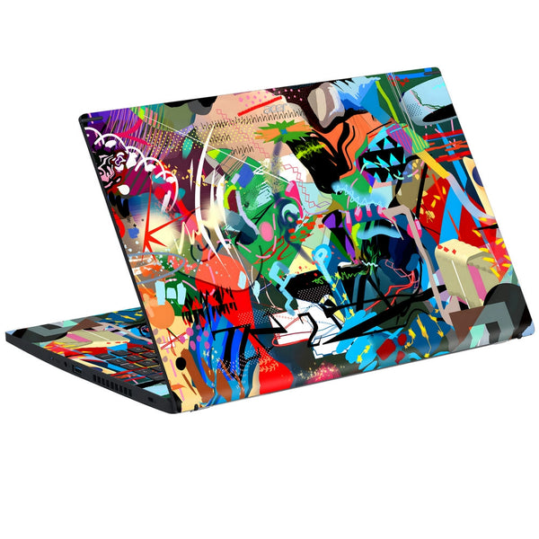 Acer Laptop Skin - Multicolour Graffiti Art