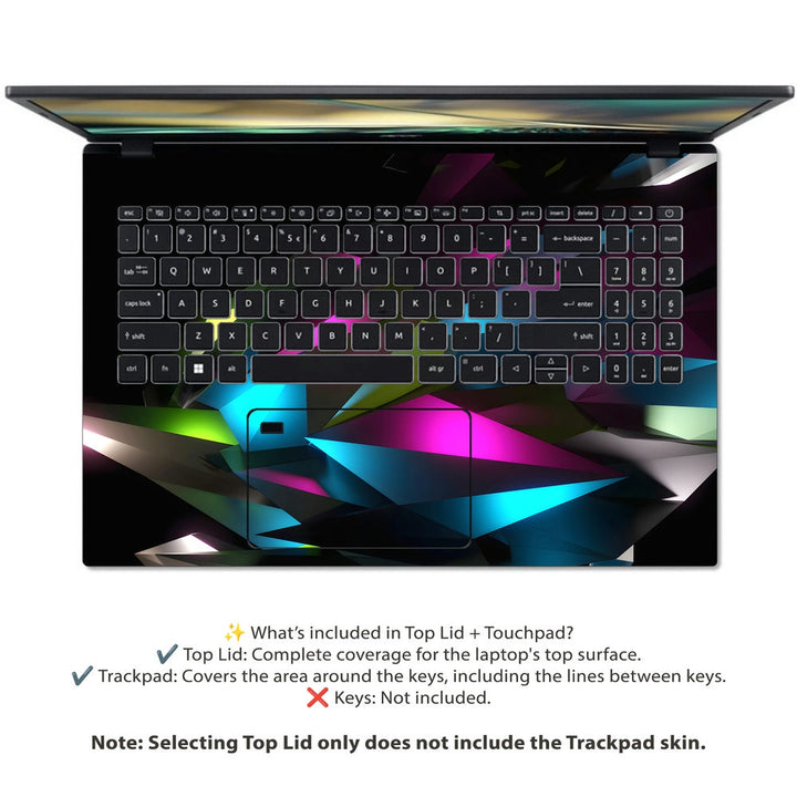 Acer Laptop Skin - Vivid Reflection