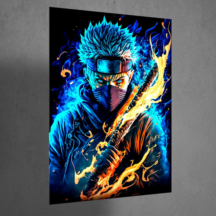 Metal Poster - Anime Kakashi Hatake KH10