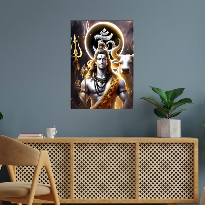 Metal Poster - Lord Shiva LS15