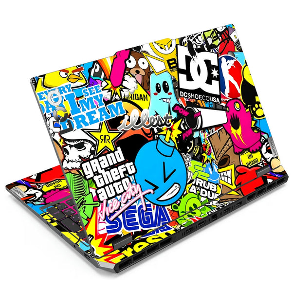 Lenovo LOQ Laptop Skin - Dg Sticker Bomb