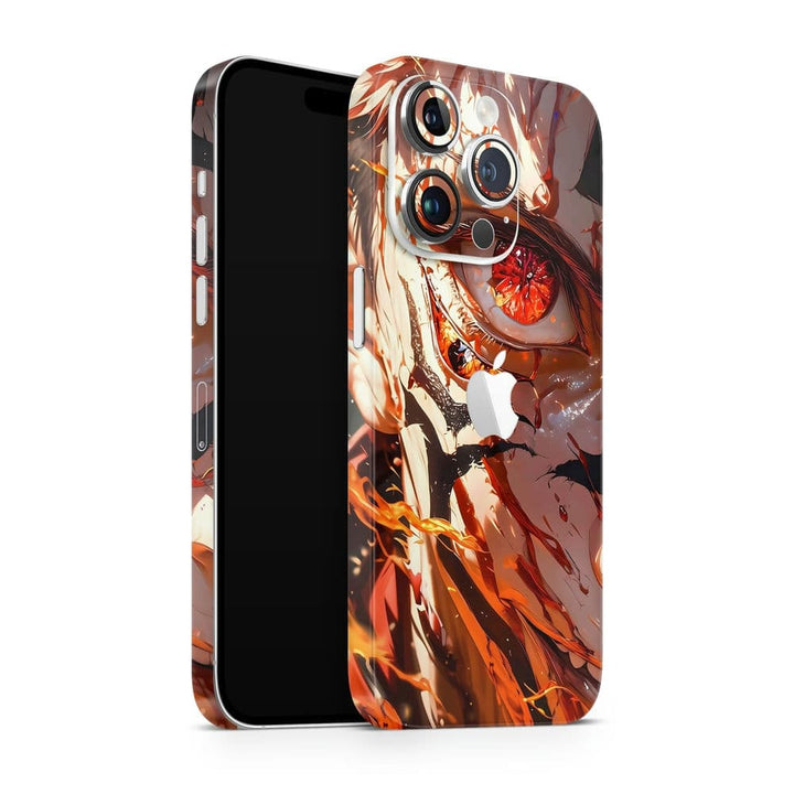 Apple iPhone Skin Wrap - Demon Slayer Eye