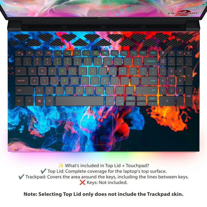 Dell Laptop Skin - Abstract Smoke