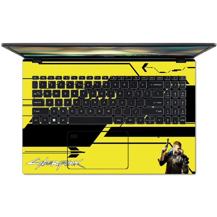 Acer Laptop Skin - Cyberpunk Neon Edge