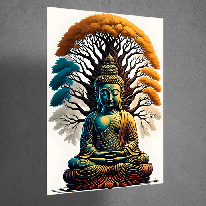 Metal Poster - Lord Buddha LB04