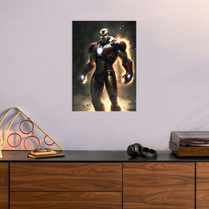 Metal Poster - Superhero Iron Man IM15