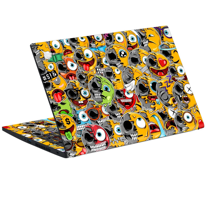 Acer Laptop Skin - Emojis Sticker Bomb