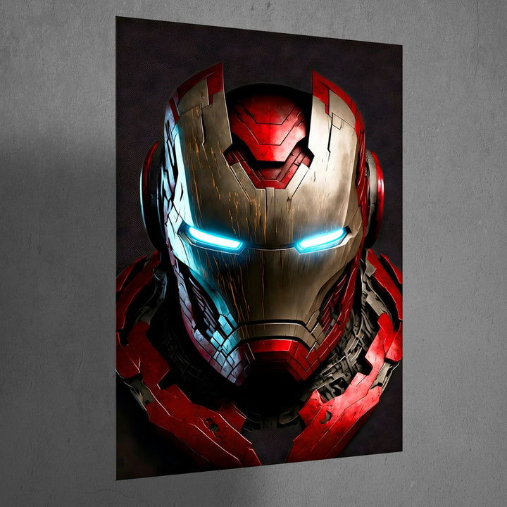 Metal Poster - Superhero Iron Man IM13