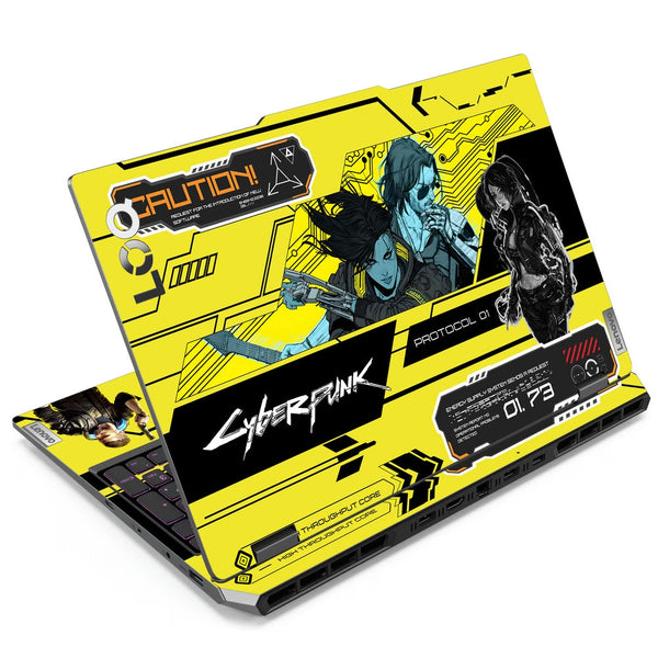 Lenovo LOQ Laptop Skin - Cyberpunk Neon Edge