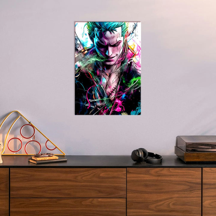 Metal Poster - One Piece Roronoa Zoro OP35