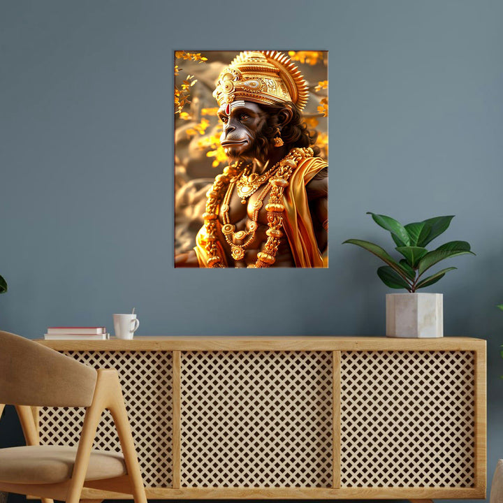 Metal Poster - Lord Hanuman LH01