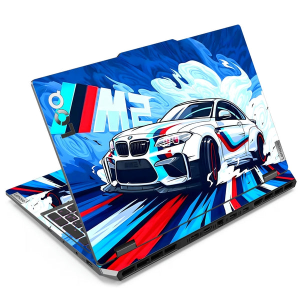 Laptop Skin - BMW M Sport White Splash