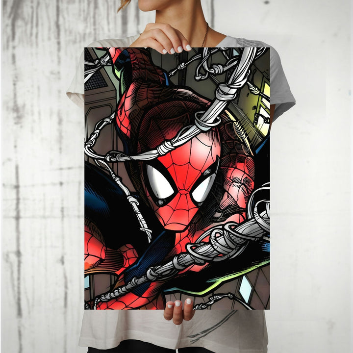 Metal Poster - Superhero Spiderman SM09