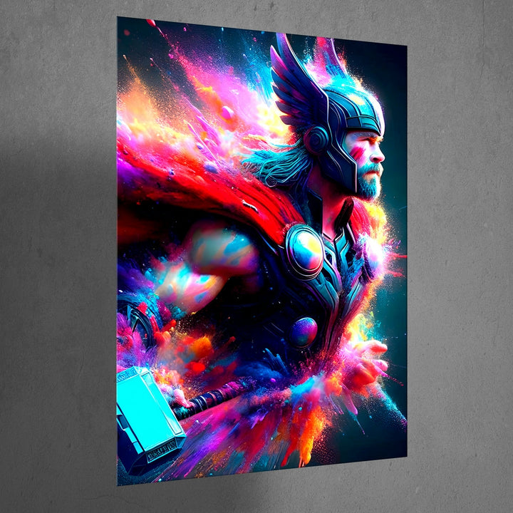 Metal Poster - Superhero Thor TH03