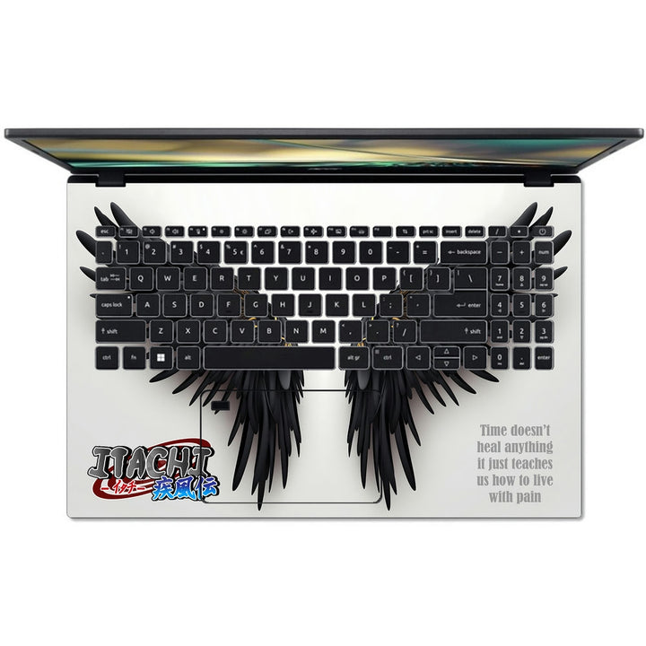 Acer Laptop Skin - Itachi Wings