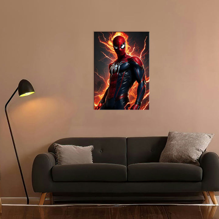 Metal Poster - Superhero Spiderman SM03