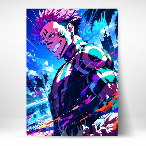 Metal Poster - Anime Sukuna SK05