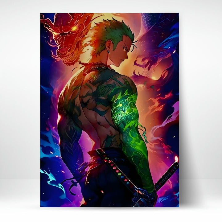 Metal Poster - One Piece Roronoa Zoro OP38