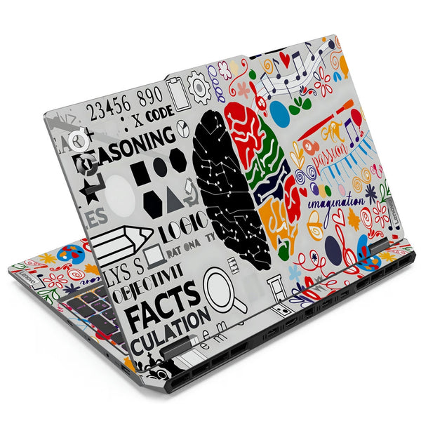 Lenovo LOQ Laptop Skin - brain reasoning