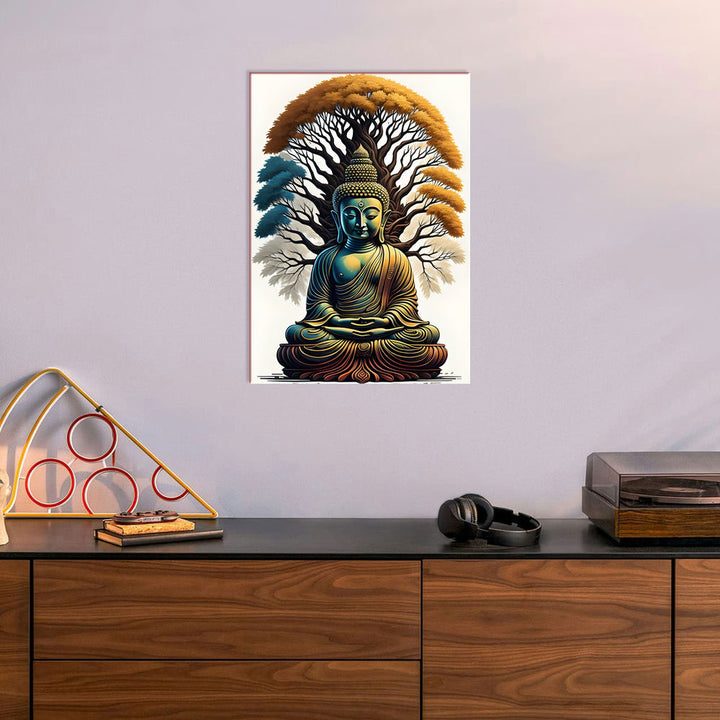 Metal Poster - Lord Buddha LB04