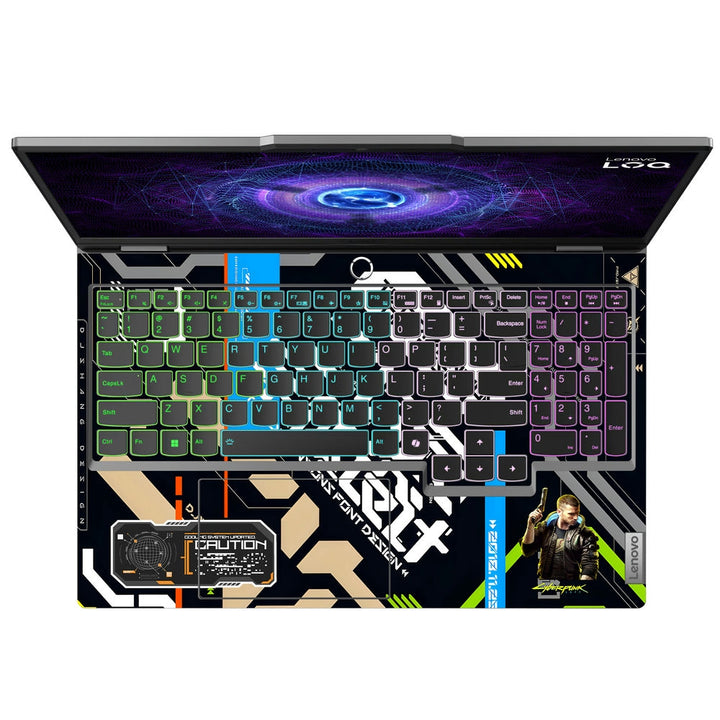 Lenovo LOQ Laptop Skin - Cyberpunk Quantum Rebel