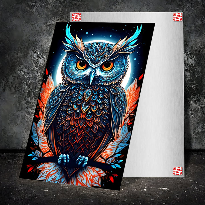 Metal Poster - Wildlife Owl WO02