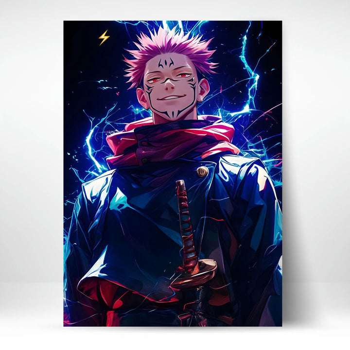 Metal Poster - Anime Sukuna SK04