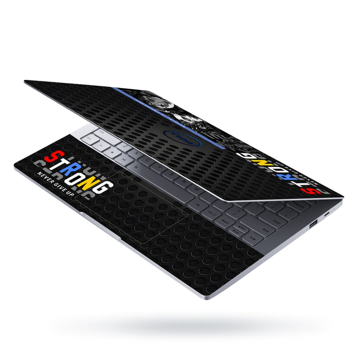 Laptop Skin - Dell Strong Never Give Up