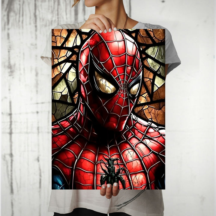 Metal Poster - Superhero Spiderman SM12