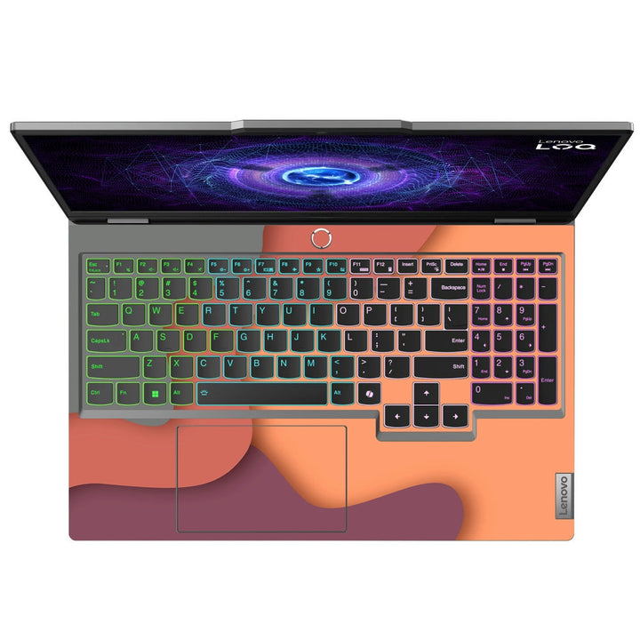 Lenovo LOQ Laptop Skin - Layered Paper Cutout Design