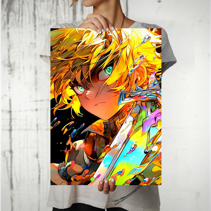 Metal Poster - Anime Demon Slayer DS03