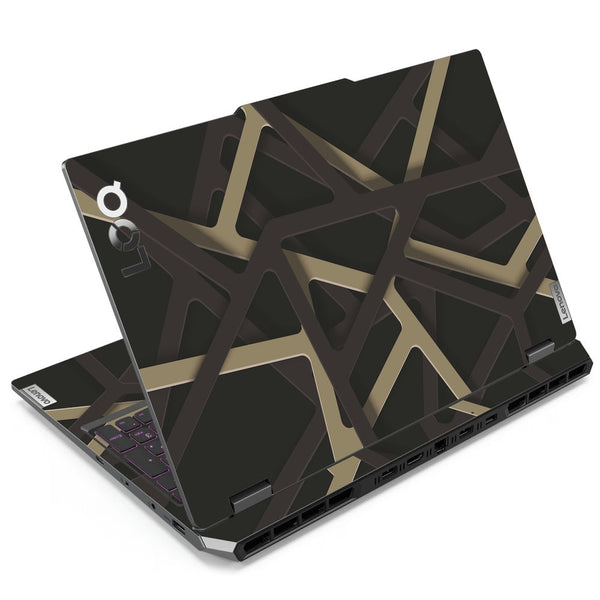 Lenovo LOQ Laptop Skin - Golden Grid