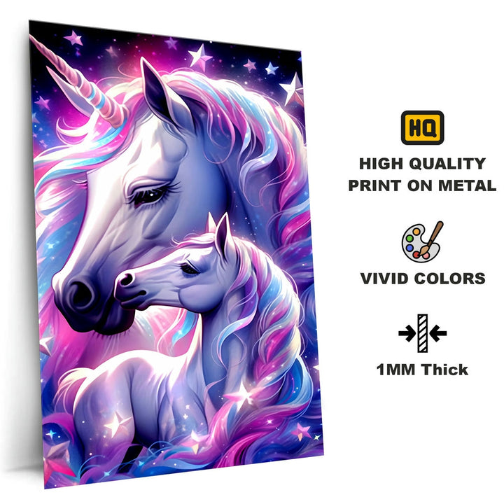 Metal Poster - Wildlife Unicorn UN02