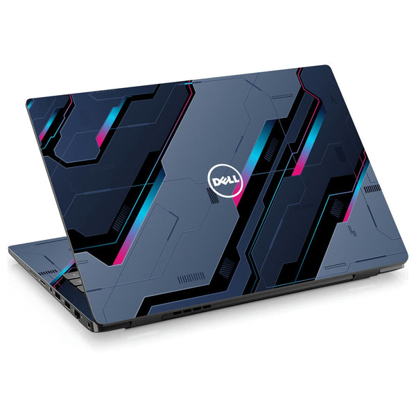 Dell Laptop Skin - Neon Tech