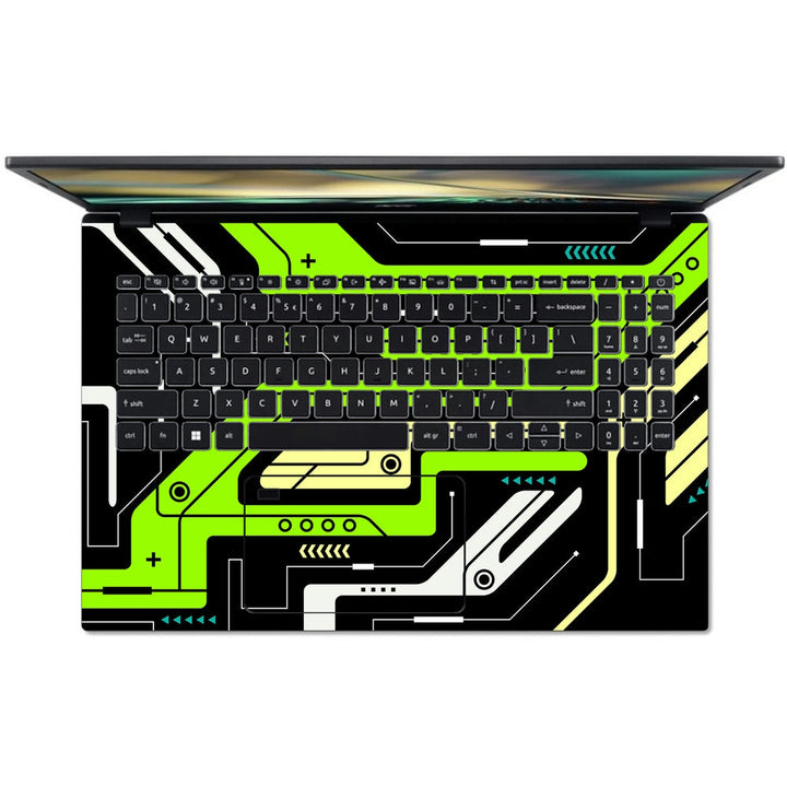 Acer Laptop Skin - Lime Tech