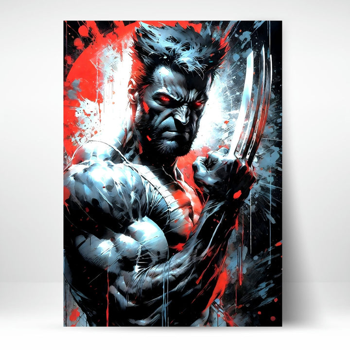 Metal Poster - Superhero Wolverine WOL05