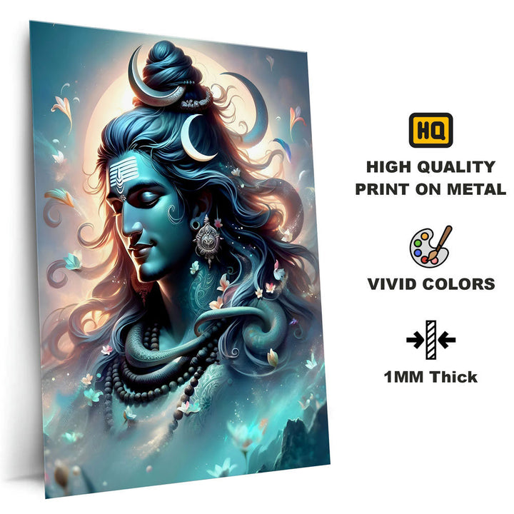 Metal Poster - Lord Shiva LS08