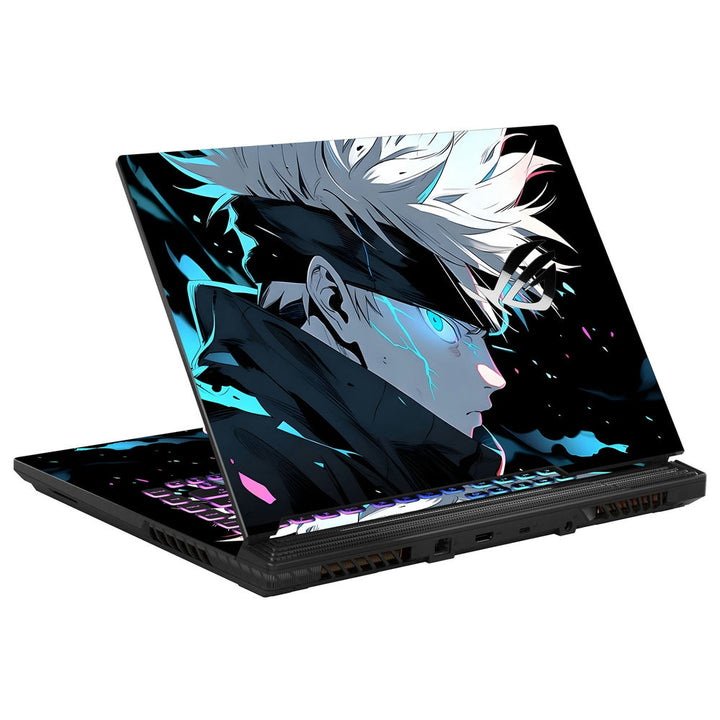 Asus Laptop Skin - Satoru Gojo Acid Blue Eyes Jujutsu Kaisen