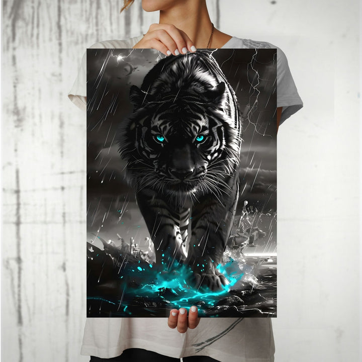 Metal Poster - Wildlife Tiger TG06