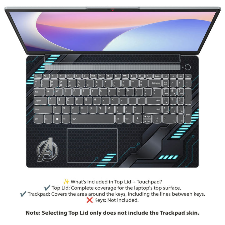 Lenovo Laptop Skin - Panther Strike