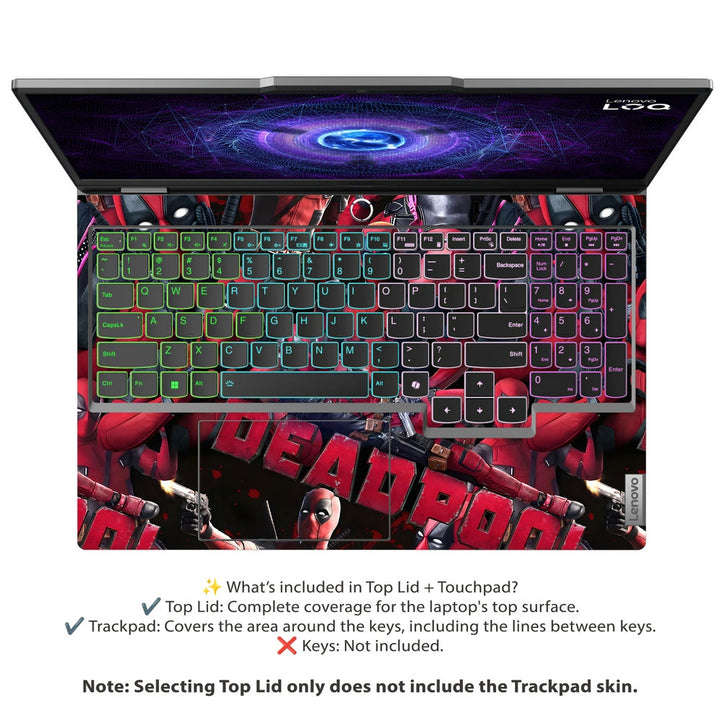 Laptop Skin - Deadpool Multiverse Madness