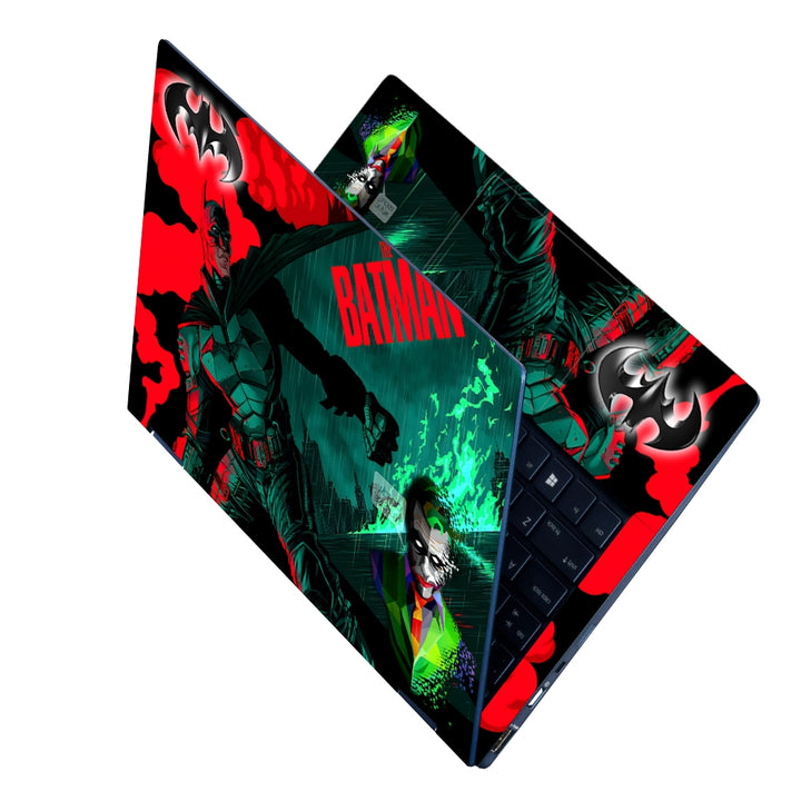 Laptop Skin - Batman Red Green