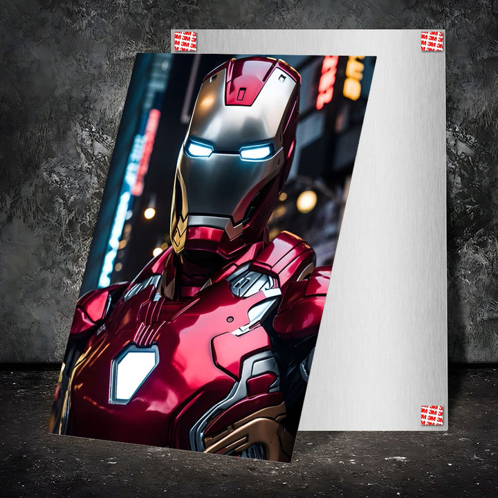 Metal Poster - Superhero Iron Man IM01