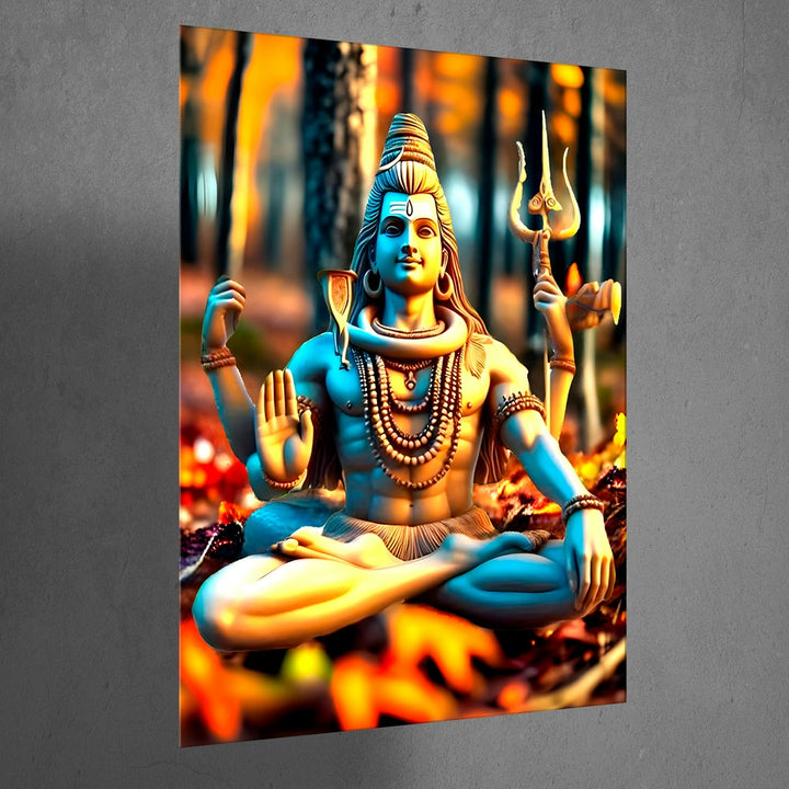 Metal Poster - Lord Shiva LS22