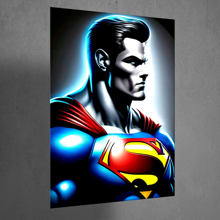 Metal Poster - Superhero Superman SUP07