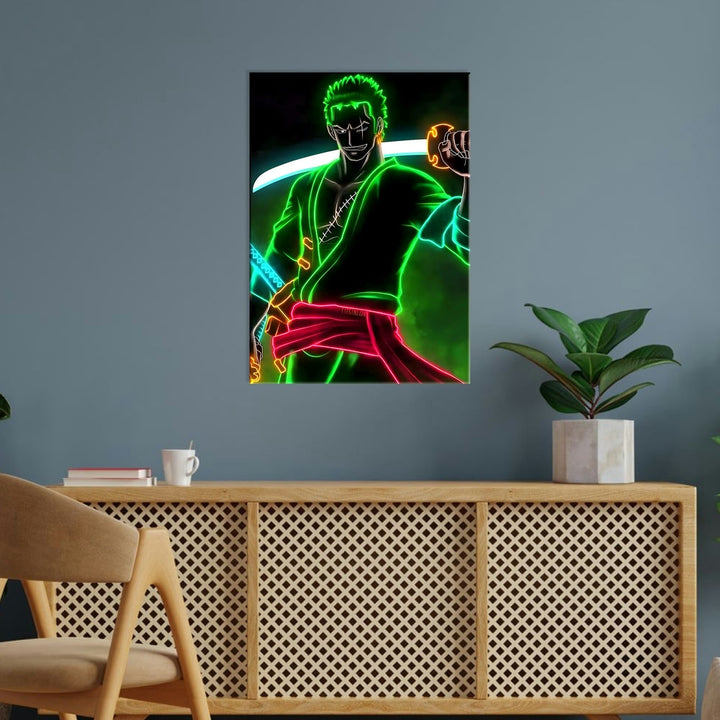 Metal Poster - One Piece Roronoa Zoro OP55