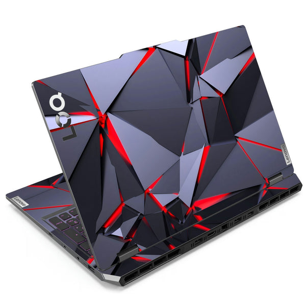 Lenovo LOQ Laptop Skin - Crimson Geometry