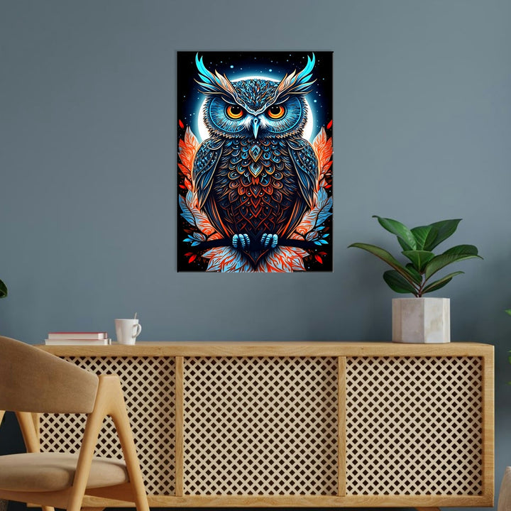 Metal Poster - Wildlife Owl WO02