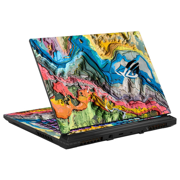 Asus Laptop Skin - Earth and Sky Color Marble Abstract