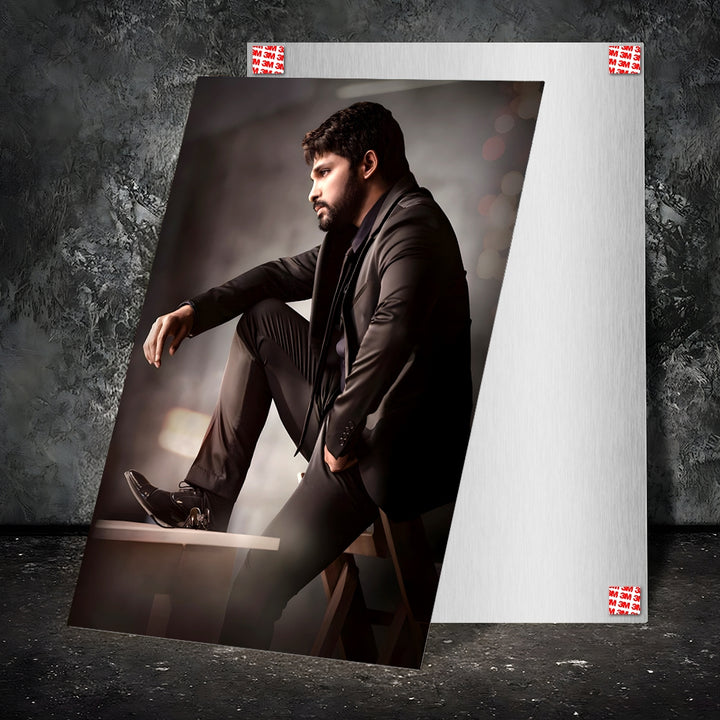 Metal Poster - Allu Arjun AA01